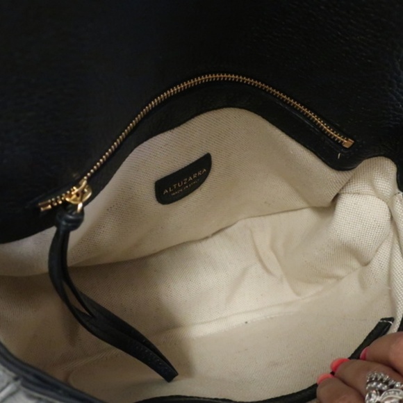 Altuzarra Ghianda Saddle Knot Bag Black - Picture 4 of 8